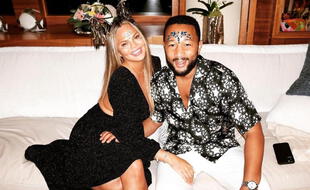 La mannequin Chrissy Teigen et son mari, le chanteur John Legend