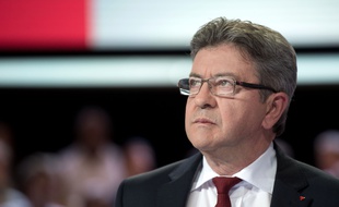 Jean-Luc Mélenchon le 17 mai 2018, à Saint-Cloud.
