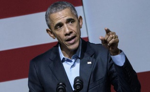 Le président américain Barack Obama à San Fracisco, en Californie, le 10 octobre 2015