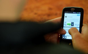L'application Twitter sur mobile.