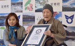 Le nouveau doyen de l'humanité est un Japonais de 112 ans