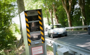 Un radar automatique. (Illustration)