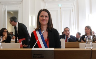 NANTES, 03/04/2014 Johanna ROLLAND, maire de Nantes