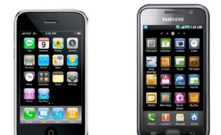 L'iPhone 3GS face au Samsung Galaxy S.
