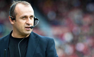 Philippe Saint-André, le futur entraîneur de l'équipe de France de rugby, le 30 octobre 2010