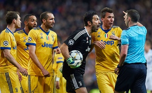 Gianluigi Buffon a été expulsé lors du quart de finale retour Real Madrid-Juventus, le 11 avril 2018.