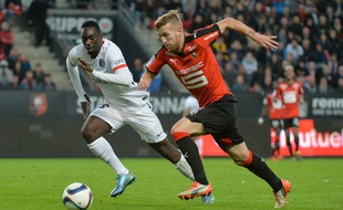 Le milieu offensif rennais Pedro Henrique.