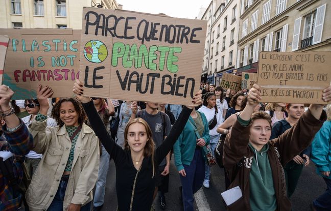 Climat : Les jeunes Parisiens retrouvent la rue pour demander plus d'action