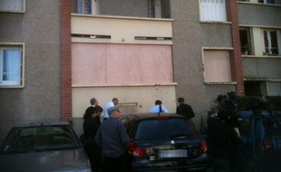 L'immeuble de la rue du Sergent-Vigné à Toulouse, où Mohamed Merah a été abattu le 22 mars 2012.