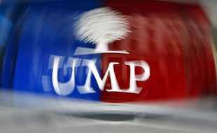 Au siège de l'UMP, rue de Vaugirard.