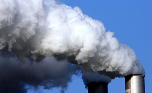 Pollution industrielle: illustration.