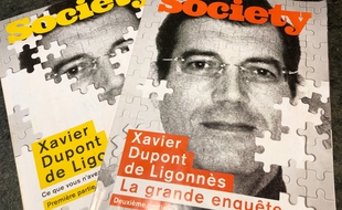 Une de Society consacrées à l'affaire Dupont de Ligonnès.