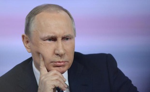 Le président russe Vladimir Poutine le 17 décembre 2015 à Moscou