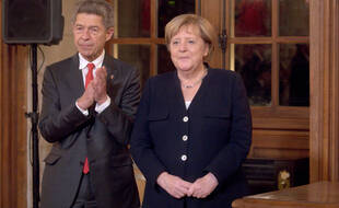 Joachim Sauer, le mari d'Angela Merkel, la chancelière allemande sortante.