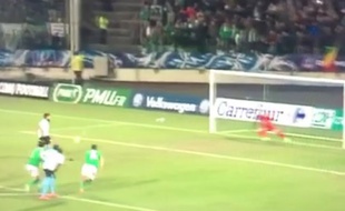 Bergougnoux, buteur hors pair contre les Verts