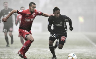 Le match Dijon-Marseille (Ligue 1), le 10 décembre 2016.