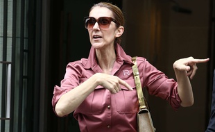 Céline Dion à Paris en 2017.