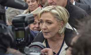 Marine Le Pen en campagne, 27 avril 2017