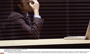 Un salarié en entreprise.