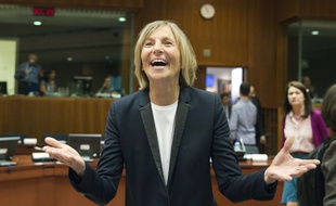 Marielle de Sarnez, à Bruxelles le 22 mai 2017.