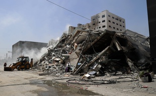 L'immeuble détruit à Gaza abritait notamment les locaux d'AP.