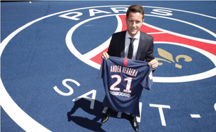 L'Espagnol Ander Herrera a signé pour 5 ans au PSG, le 4 juillet 2019.