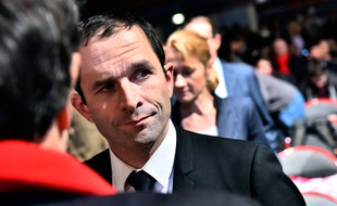 Benoît Hamon, ancien ministre et un des leaders des députés PS frondeurs.
