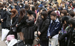 Une minute de silence observée cinq ans après le tsunami.