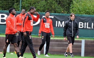 Frédéric Née (à d.) aura quand même passé de bons moments au Stade Rennais.