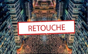 La photo virale (mais retouchée).