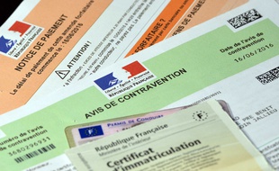 Illustration de contraventions.