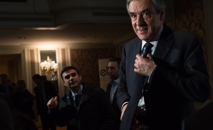 François Fillon le 30 janvier 2017, lors d'un débat organisé par EBG (Electronic Business Group).