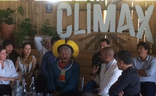 Le cacique Raoni est l'invité d'honneur du festival Climax dont le thème cette année est