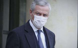 Bruno Le Maire, le 27 janvier 2021 à l'Elysée.
