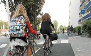 La véloroute nord-sud reliera Rezé au campus universitaire.