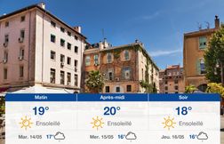 Prévisions météo du lundi 13 mai 2024 à Marseille