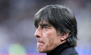 Joachim Low lors de France-Allemagne, le 13 novembre 2013 au Stade de France.