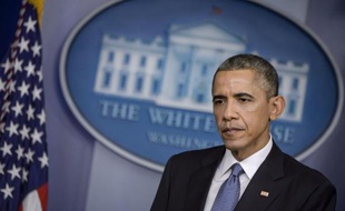 Le président américain Barack Obama à la Maison Blanche à Washington, le 19 décembre 2014