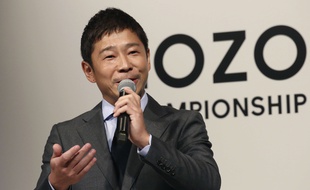 Le président du site de vente de vêtements Yusaku Maezawa, le 20 novembre 2018 à Tokyo.