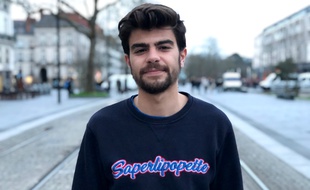 Riwan Chami, candidat de la liste « Anticapitalistes et révolutionnaires ! »