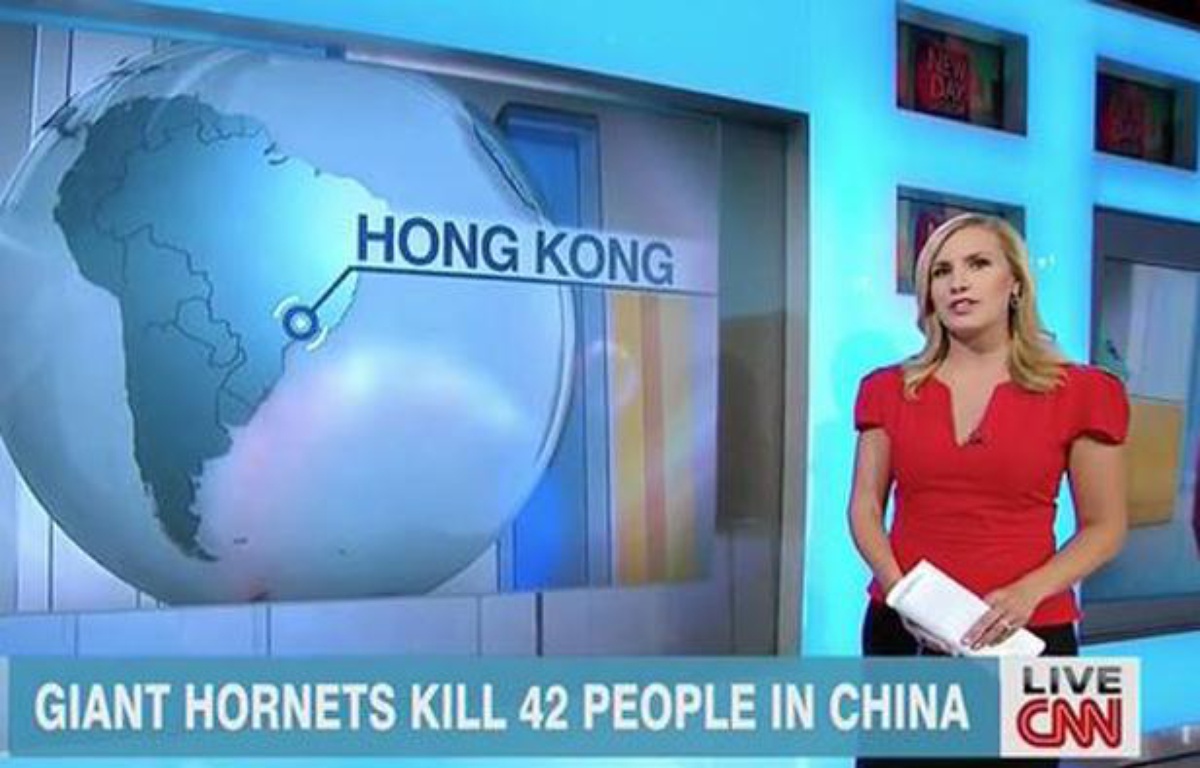 VIDÉO. Pour CNN, Hong Kong se trouve en Amérique du Sud