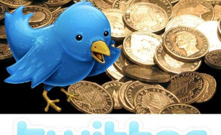 Une des mascottes du réseau social Twitter