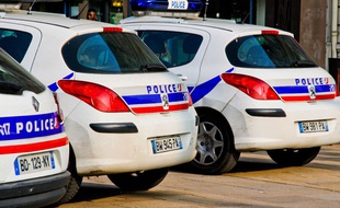 Illustration de voitures de police