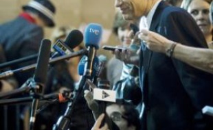 Dominique de Villepin, hier.