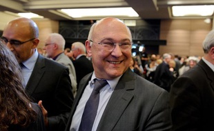 Michel Sapin au Conseil national du parti socialiste, le 14 mai 2012.