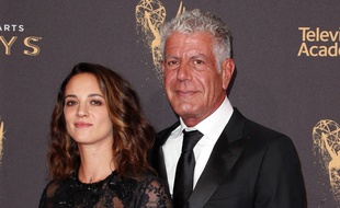 L'actrice Asia Argento et feu le chef Anthony Bourdain