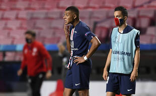 Kylian Mbappé, déçu.