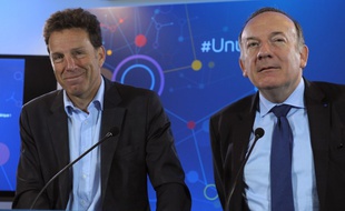 Geoffroy Roux de Bézieux et Pierre Gattaz