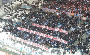 La photo est floue mais le message est clair