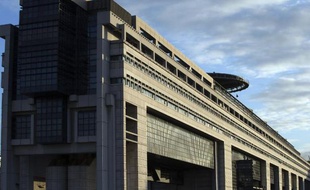 Le ministère de l'Economie, des Finances et et l'Industrie à Bercy, le 8 avril 2014
